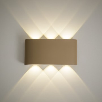 Applique da esterno LED ARROW LED/6W/230V IP54 beige