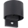 Applique da esterno LED con sensore REKA LED/7W/230V IP54 antracite rotonda