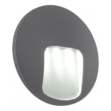 Applique da esterno LED DACU LED/3W/230V IP54 grigia