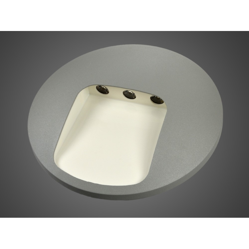 Applique da esterno LED DACU LED/3W/230V IP54 grigia