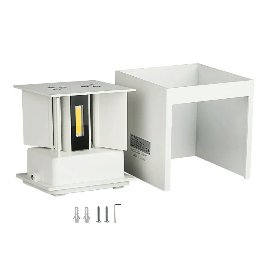 Applique da esterno LED LED/5W/230V 3000K IP65 bianco