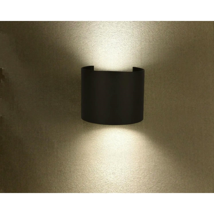 Applique da esterno LED LED/6W/230V 4000K IP65 nero