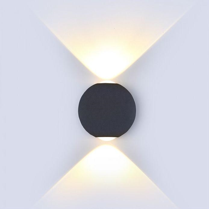 Applique da esterno LED LED/6W/230V 4000K IP65 nero