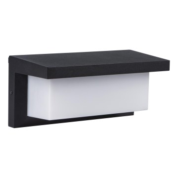 Applique da esterno LED LERTO LED/12W/230V IP54 nera