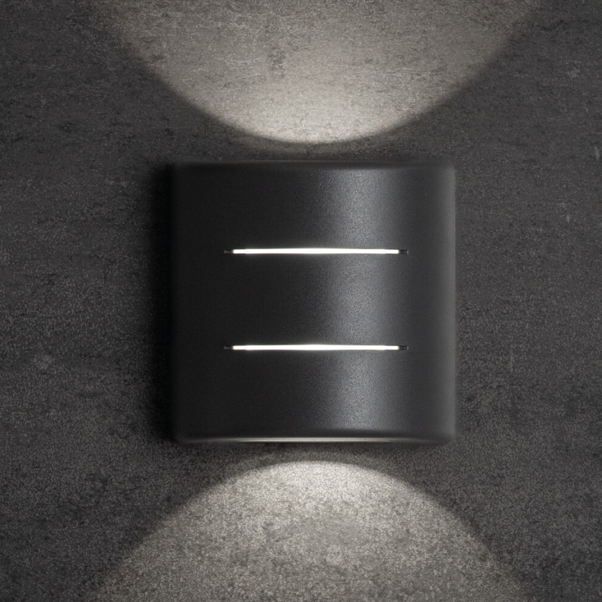 Applique da esterno LED REFAZI LED/6W/230V IP54 antracite