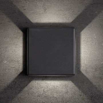 Applique da esterno LED REFAZI LED/6W/230V IP54 antracite