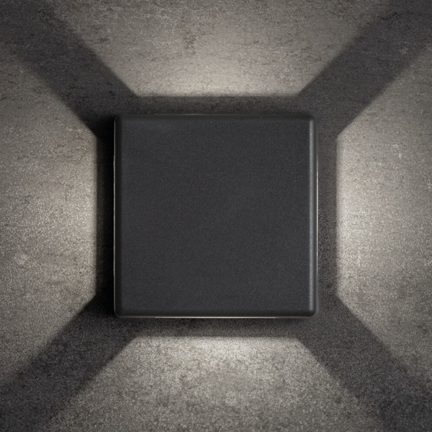 Applique da esterno LED REFAZI LED/6W/230V IP54 antracite