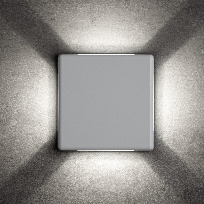 Applique da esterno LED REFAZI LED/6W/230V IP54 bianca