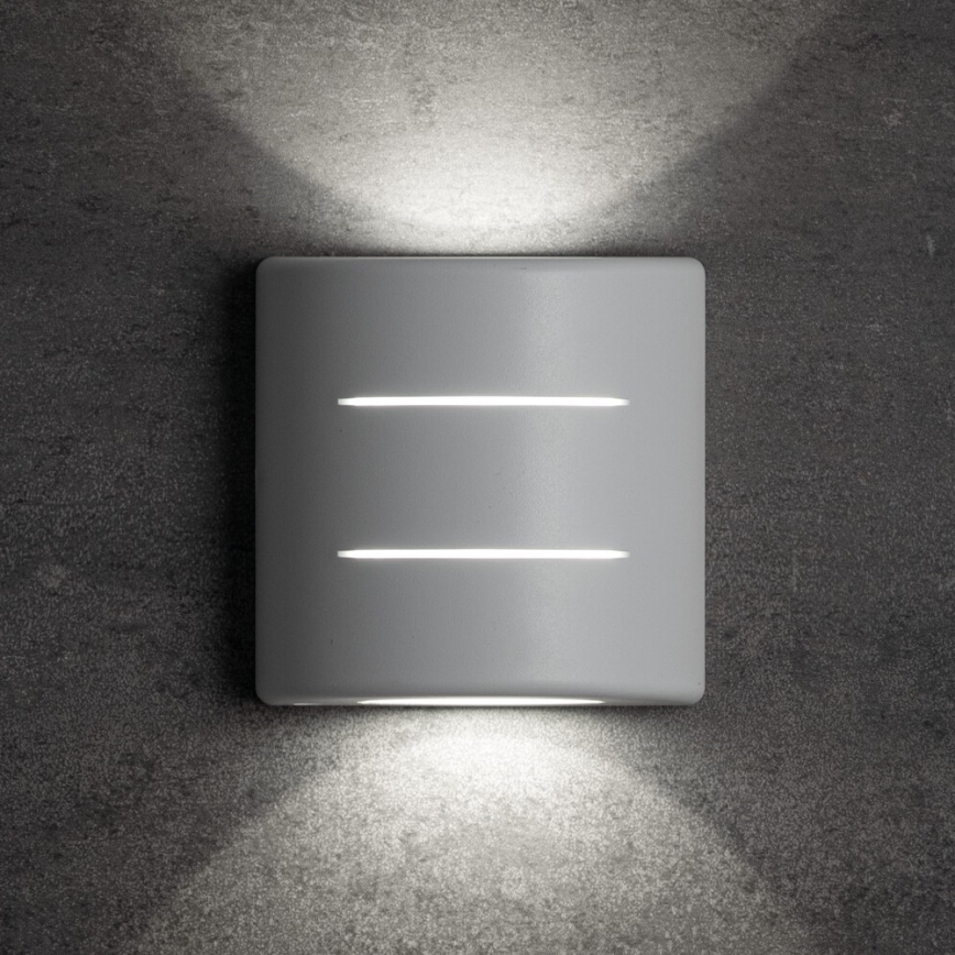 Applique da esterno LED REFAZI LED/6W/230V IP54 bianco