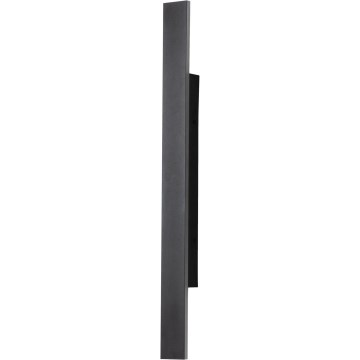Applique da esterno LED WOW 11W/230V 3000/4000/6000K 60 cm IP54 nero
