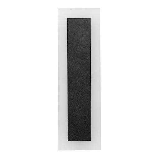 Applique da esterno LED WOW LED/10W/230V 3000/4000/6500K 30 cm IP54 nero