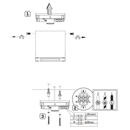 Applique da esterno MORRIS 1xGU10/35W/230V IP54