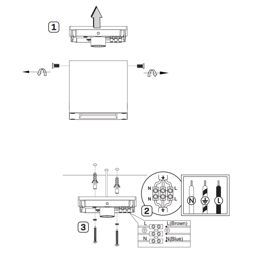 Applique da esterno MORRIS 1xGU10/35W/230V IP54