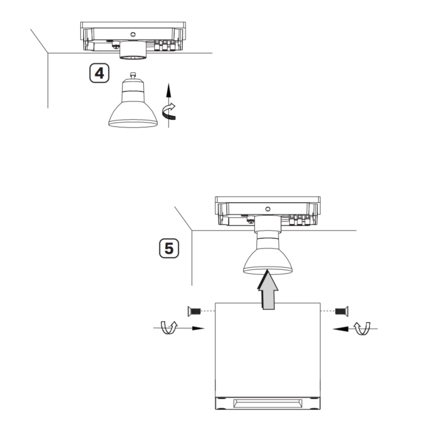 Applique da esterno MORRIS 1xGU10/35W/230V IP54