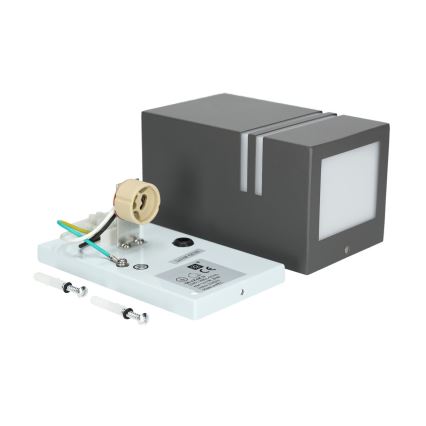 Applique da esterno QUAZAR 1xGU10/11W/230V IP44