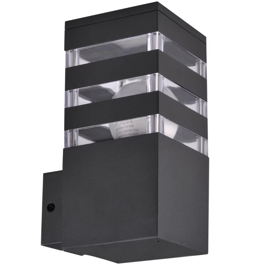 Applique da esterno TEKSAS 1xE27/12W/230V IP44 antracite
