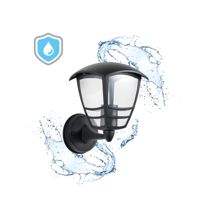 Applique da esterno TEVIO 1xE27/60W/230V IP54 nero