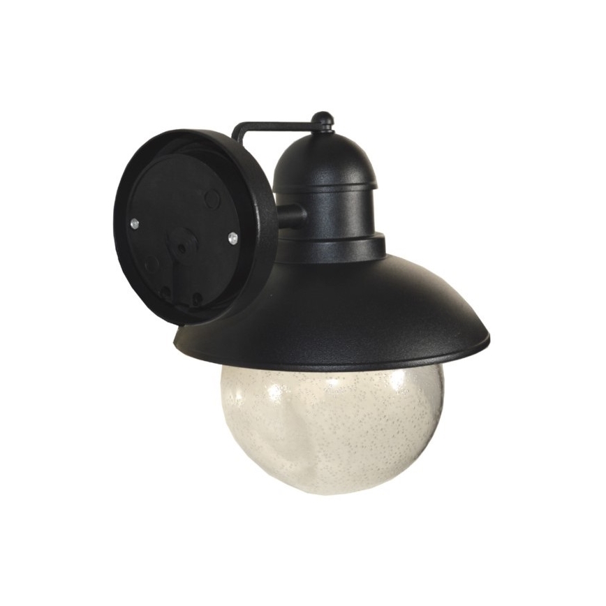Applique da esterno WILDA 1xE27/60W/230V IP44 nero