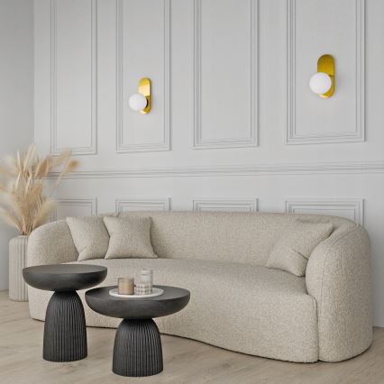 Applique da parete 1xE27/40W/230V oro/bianco