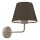 Applique da parete ARDEN 1xE27/15W/230V beige/marrone