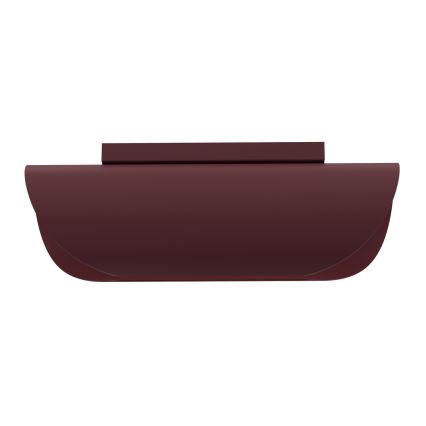 Applique da parete BARBOS 2xG9/8W/230V bordeaux