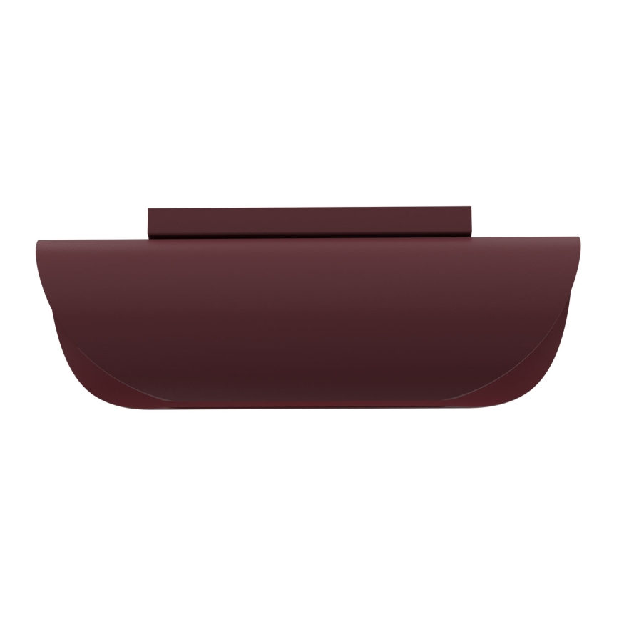 Applique da parete BARBOS 2xG9/8W/230V bordeaux
