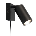 Applique da parete CELE 1xGU10/30W/230V nero