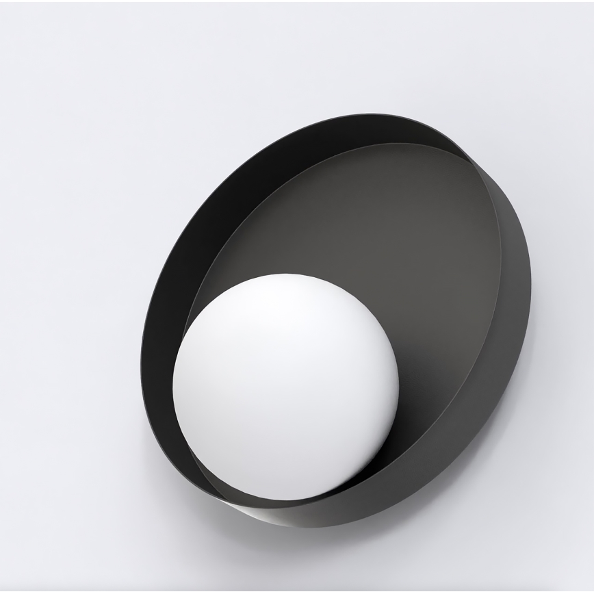 Applique da parete KIDO 1xG9/8W/230V nero