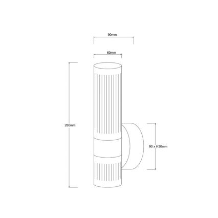 Applique da parete LED AMBIENTE LED/6W/230V 3000/4000/6000K dorata