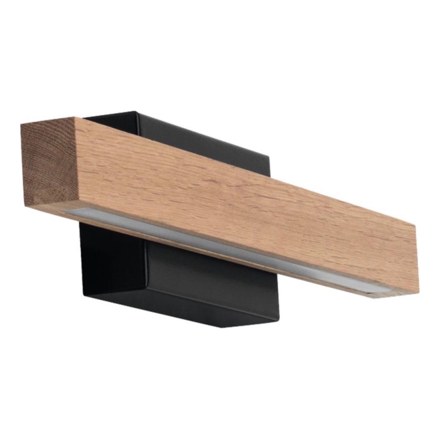 Applique da parete LED per bagno AQUAVIVA LED/6W/230V 40 cm IP44 rovere