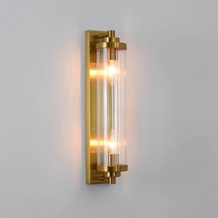 Applique da parete LORENZO 2xE14/40W/230V dorata