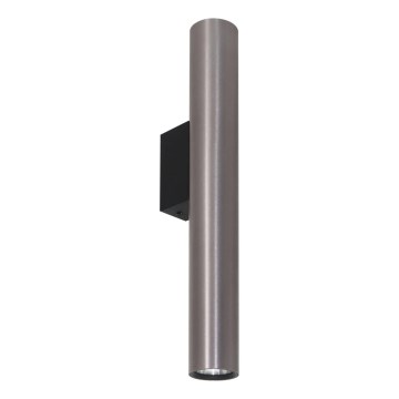 Applique da parete LUNGOMARE 2xGU10/10W/230V cromo opaco