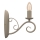 Applique da parete MAURO, 1xE14/15W/230V, beige