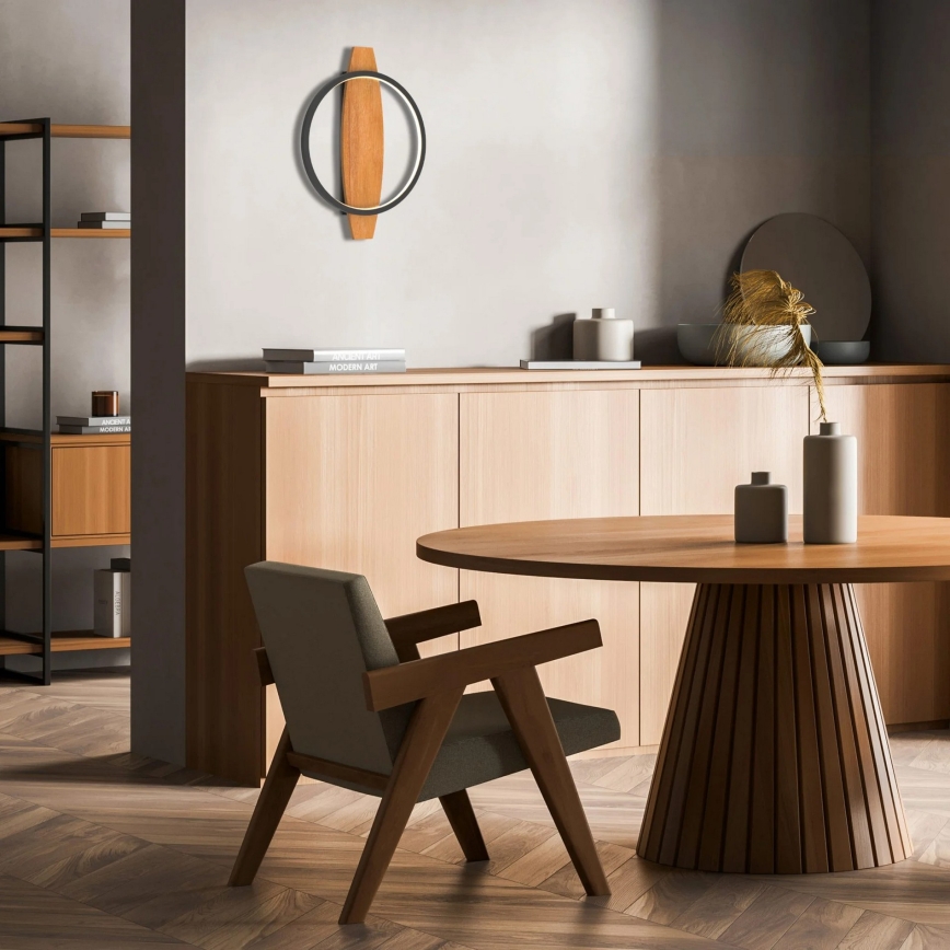 Applique da parete MELISA LED/12W/230V in pino