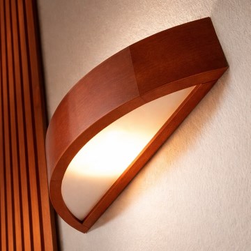 Applique da parete NATURAL 1xE27/60W/230V pino/marrone