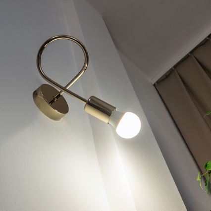 Applique da parete OXFORD 1xE27/15W/230V dorata