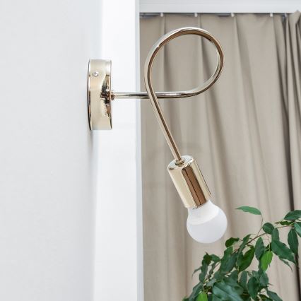 Applique da parete OXFORD 1xE27/15W/230V dorata