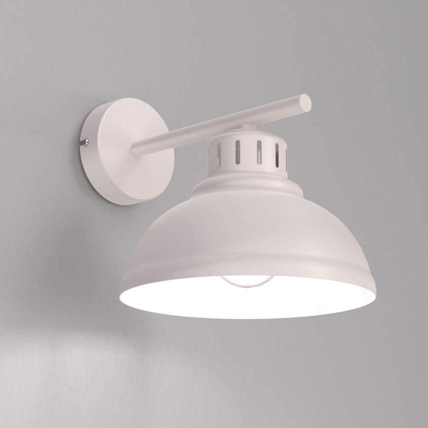 Applique da parete SVEN 1xE27/15W/230V colore crema