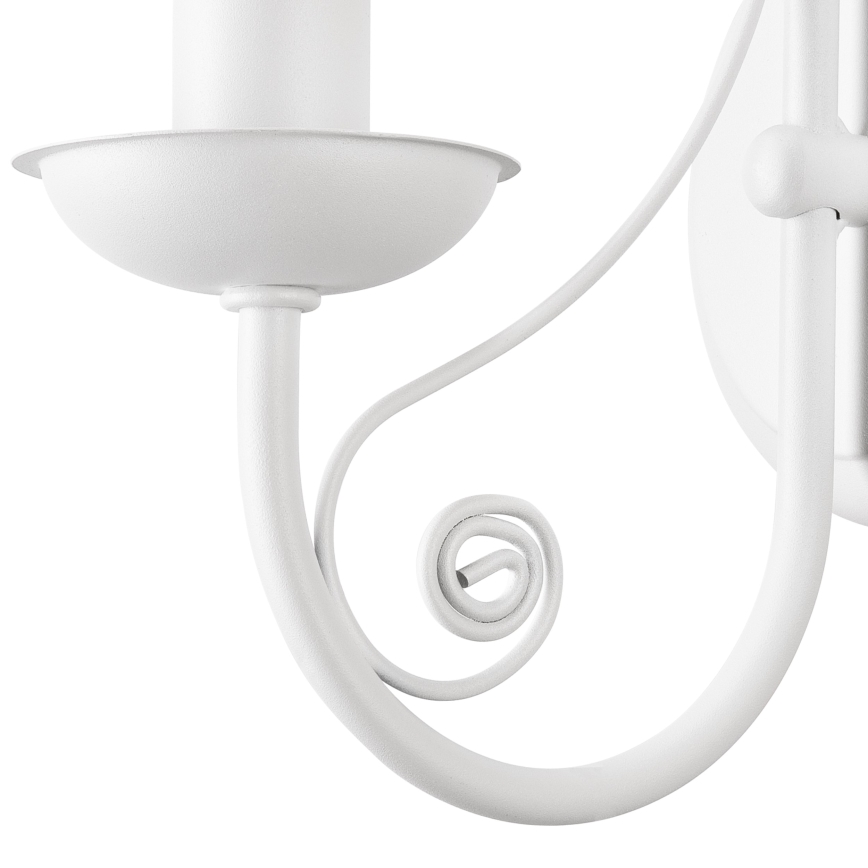 Applique DONATO 1xE14/40W/230V bianco