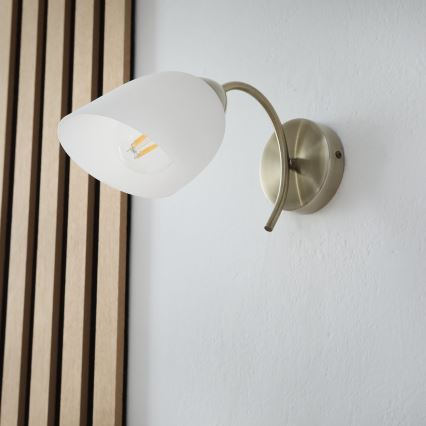 Applique DONNA 1xE27/60W/230V patina