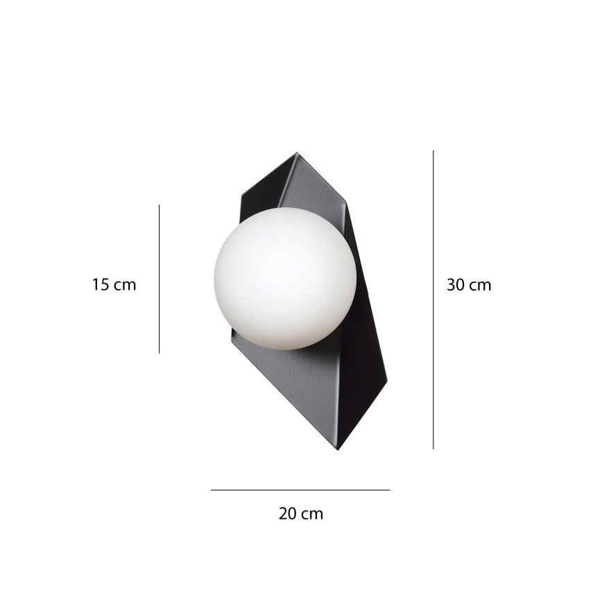 Applique DRIFTON 1xE14/10W/230V nero