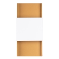 Applique DURLIN 2xG9/8W/230V oro/bianco