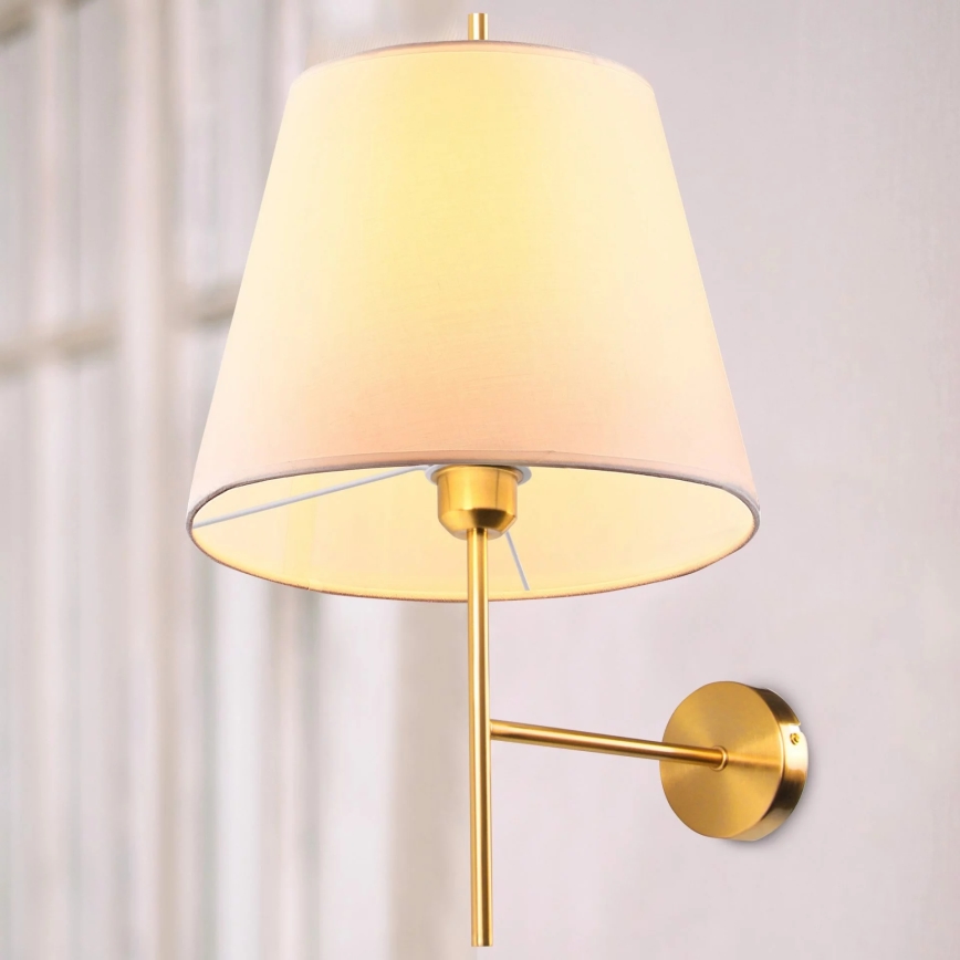 Applique ELENA 1xE27/20W/230V bianco