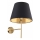 Applique ELENA 1xE27/20W/230V nero