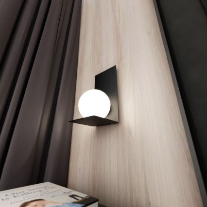 Applique FORM 1xE14/10W/230V nero