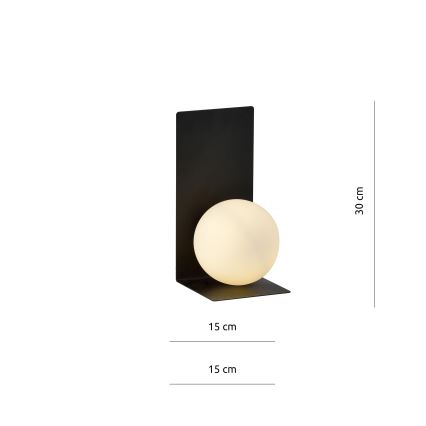 Applique FORM 1xE14/10W/230V nero