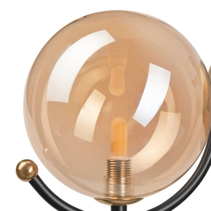 Applique GEORGIA 1xE14/5W/230V oro/fumé beige