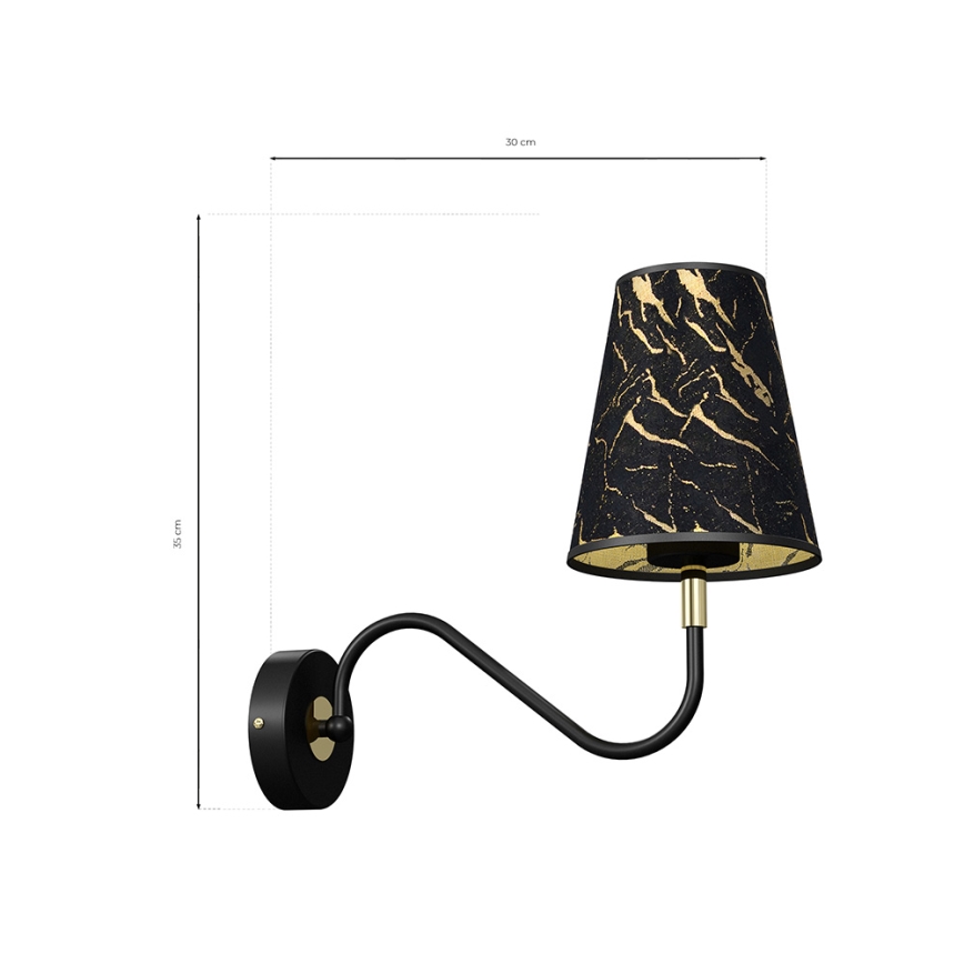 Applique HERMES 1xE27/60W/230V