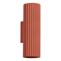 Applique KARBON 2xGU10/10W/230V rosso