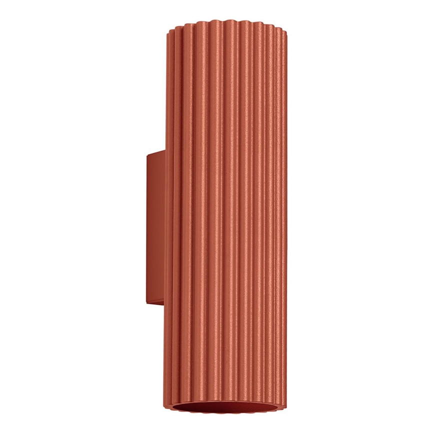 Applique KARBON 2xGU10/10W/230V rosso